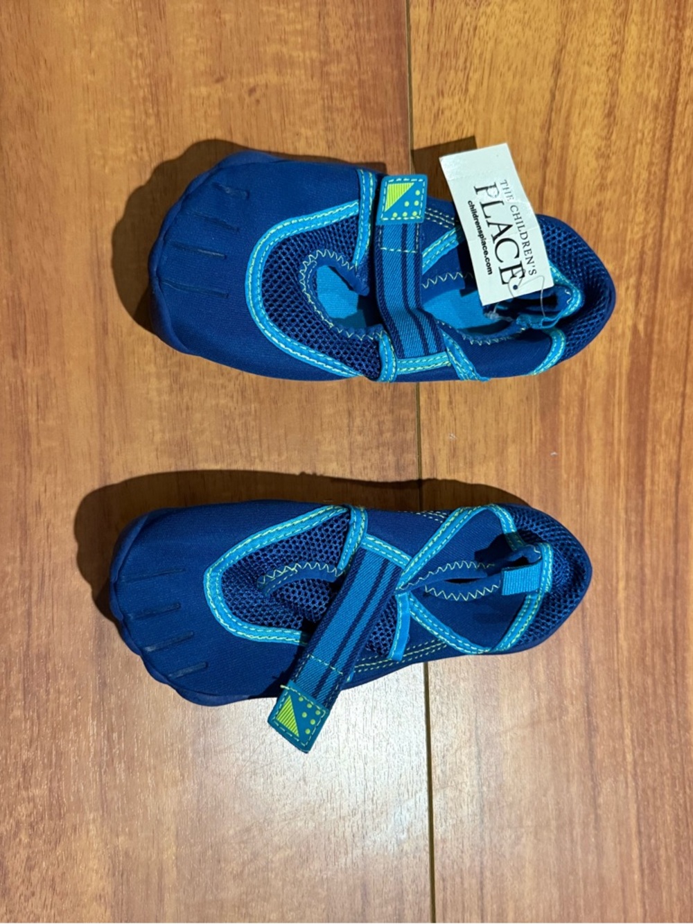 The Children's Place Boys' Royal and Light Blue Water Shoes